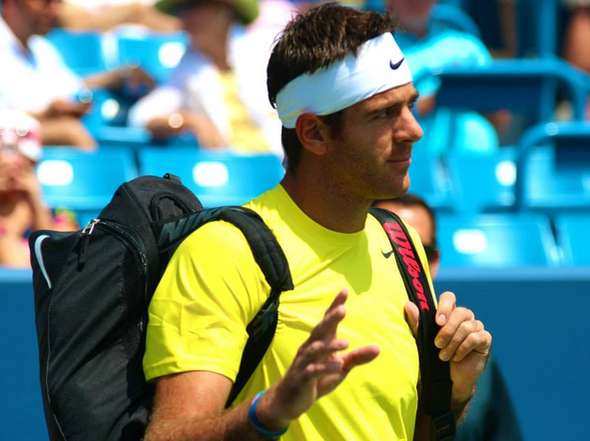 Del Potro no lo cerró y cayó ante Isner en el tercero