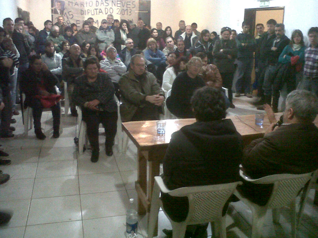 Das Neves: “Al miedo, le respondemos con militancia”