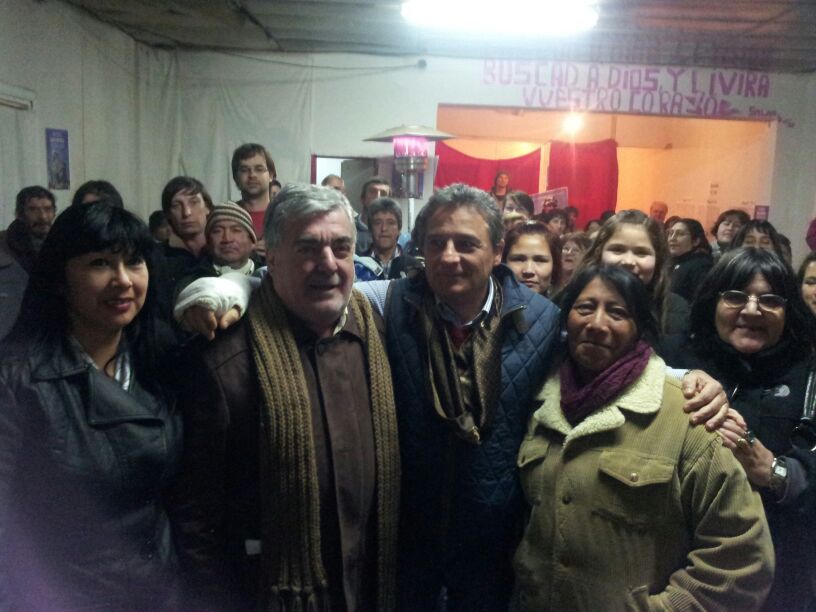 Das Neves reinvidicó a los ciudadanos en Dolavon