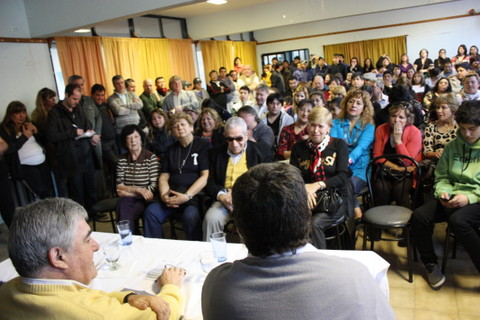 Das Neves agradeció en Gaiman el acompañamiento en las PASO