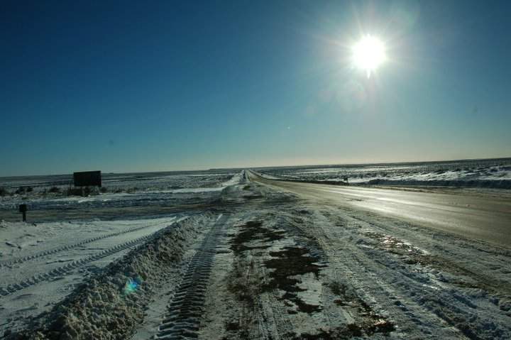El tramo Comodoro-Garayalde, transitable con precaución
