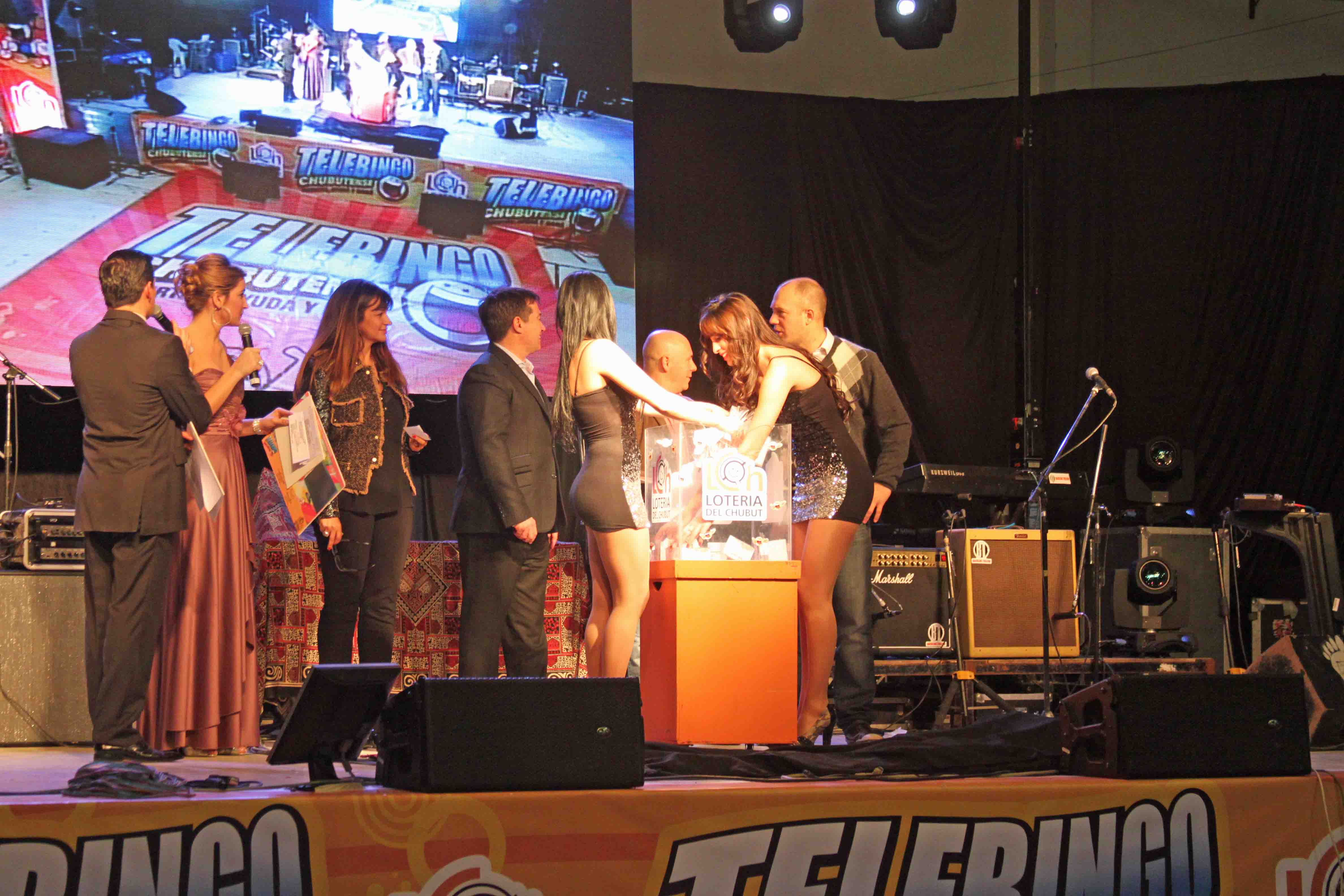Más de mil personas en el Telebingo en Madryn