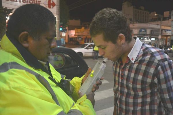 Sólo 3 conductores sobre 66 con alcoholemia positiva