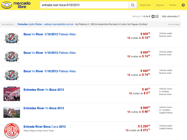 Ya hay reventa para el Superclásico