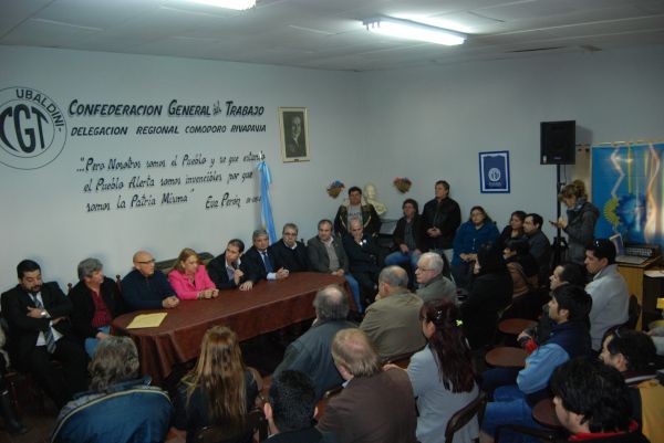 La CGT Ubaldini distinguió a Noemí Rial