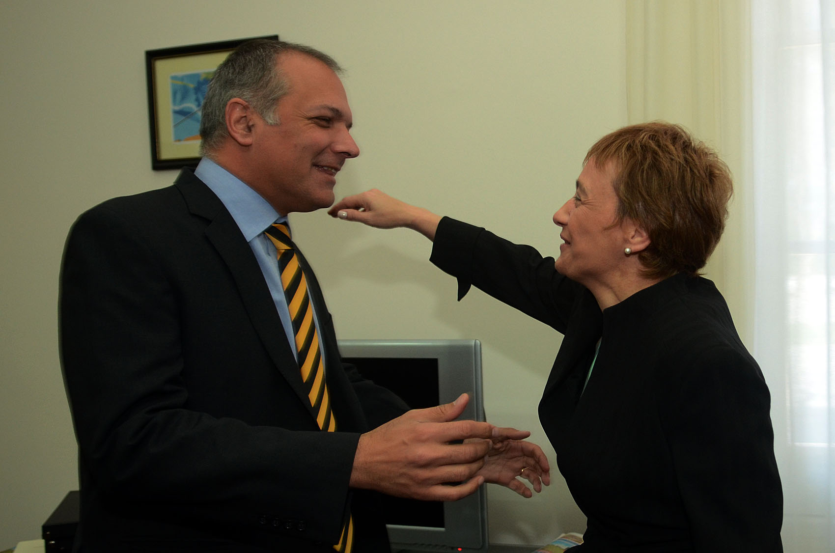 Buzzi recibió a la Gobernadora de Tierra del Fuego