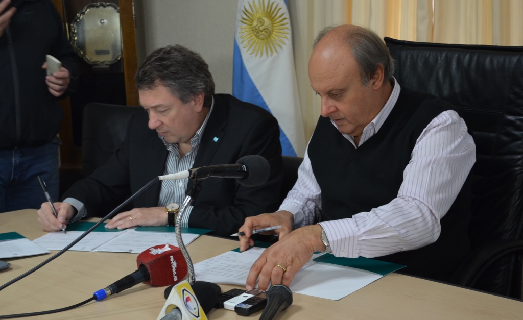 Tres nuevos convenios para obras en la ciudad