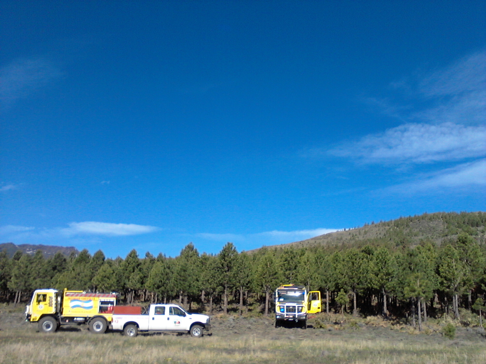 Sofocaron un incendio forestal en Esquel