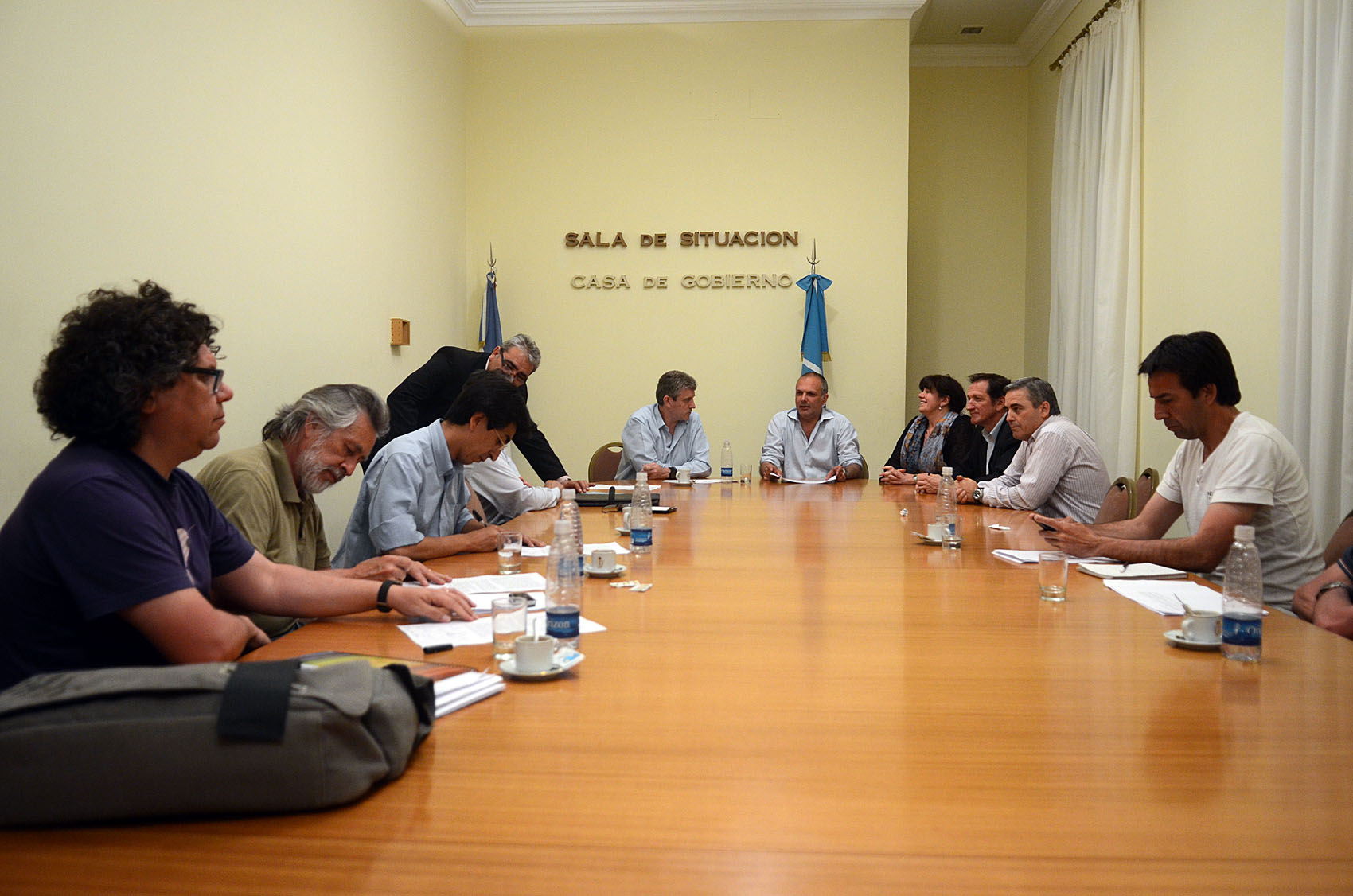 Acta compromiso entre Provincia y la Regional Sur