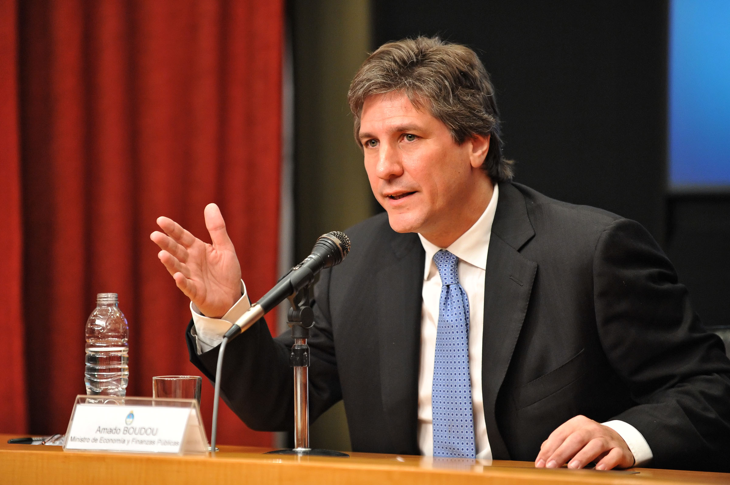 «El mundo confía en la Argentina”, aseguró Boudou