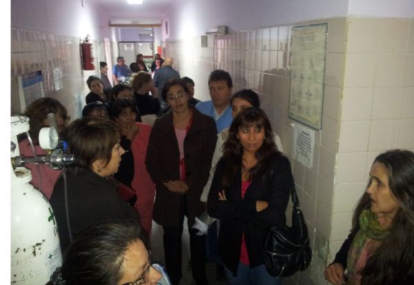 Eredia reconoció nivel de conflictividad inédito en los hospitales