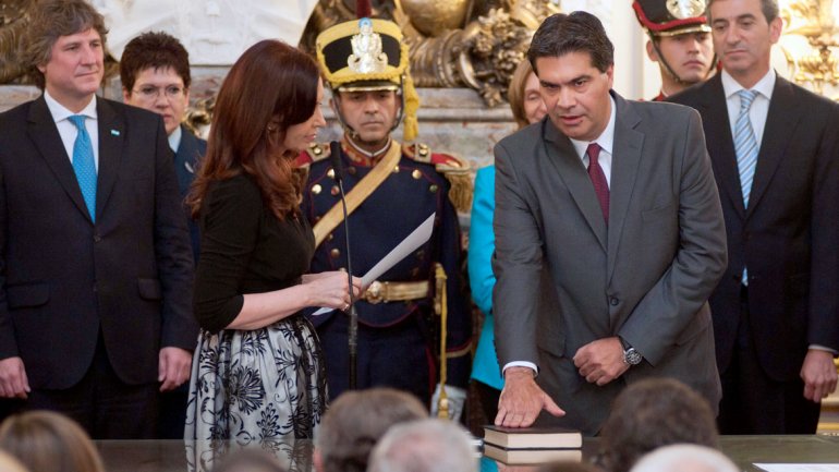 Capitanich salió al ruedo