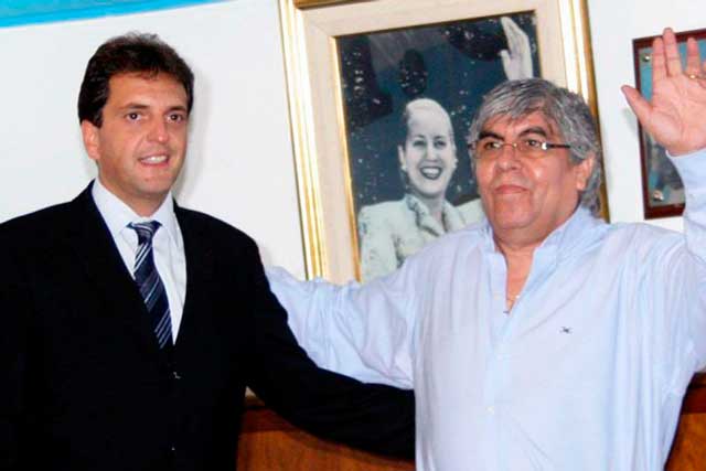 Sergio Massa se reunió con Hugo Moyano