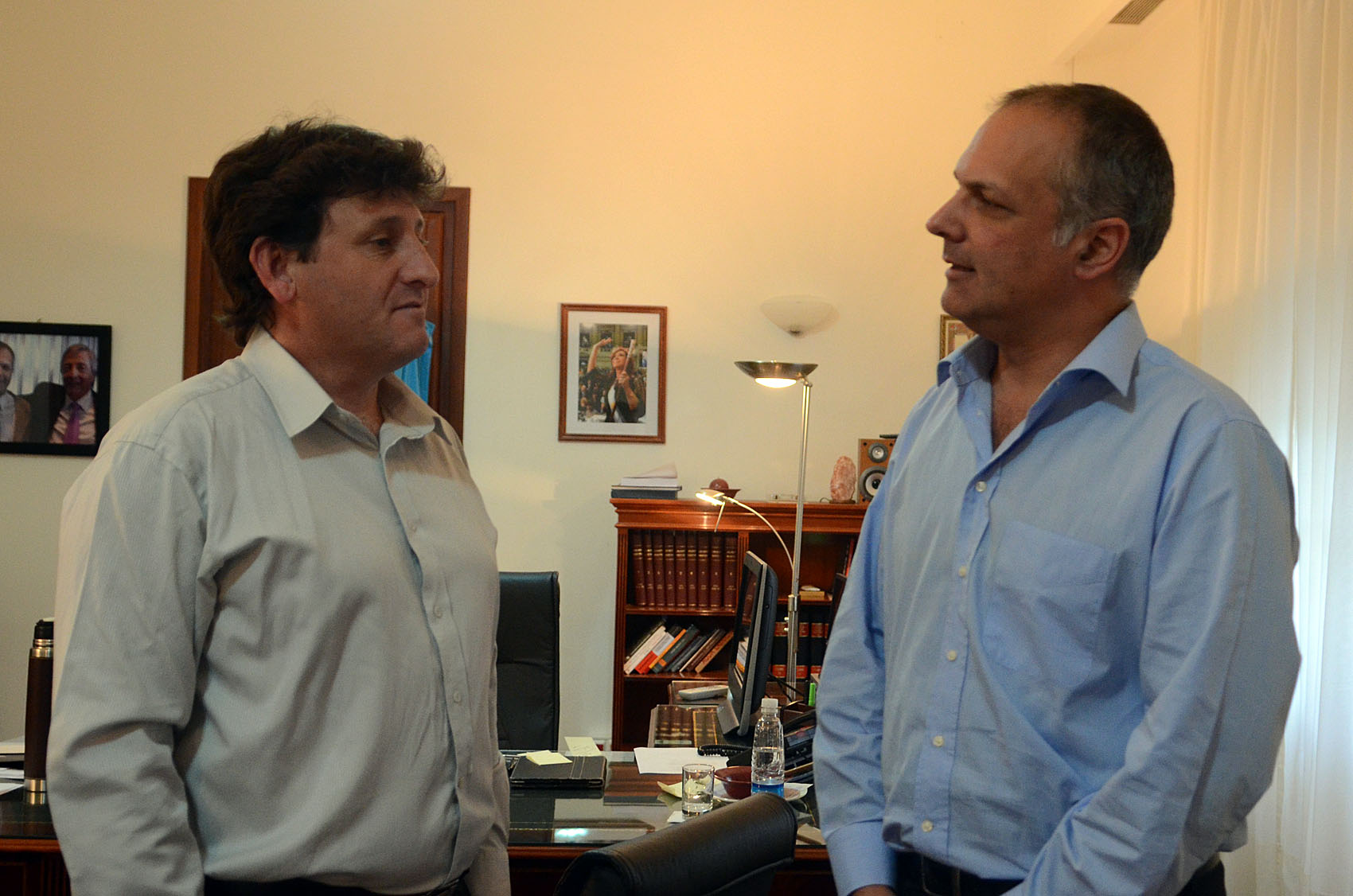 Intendentes valoraron las reuniones con Buzzi