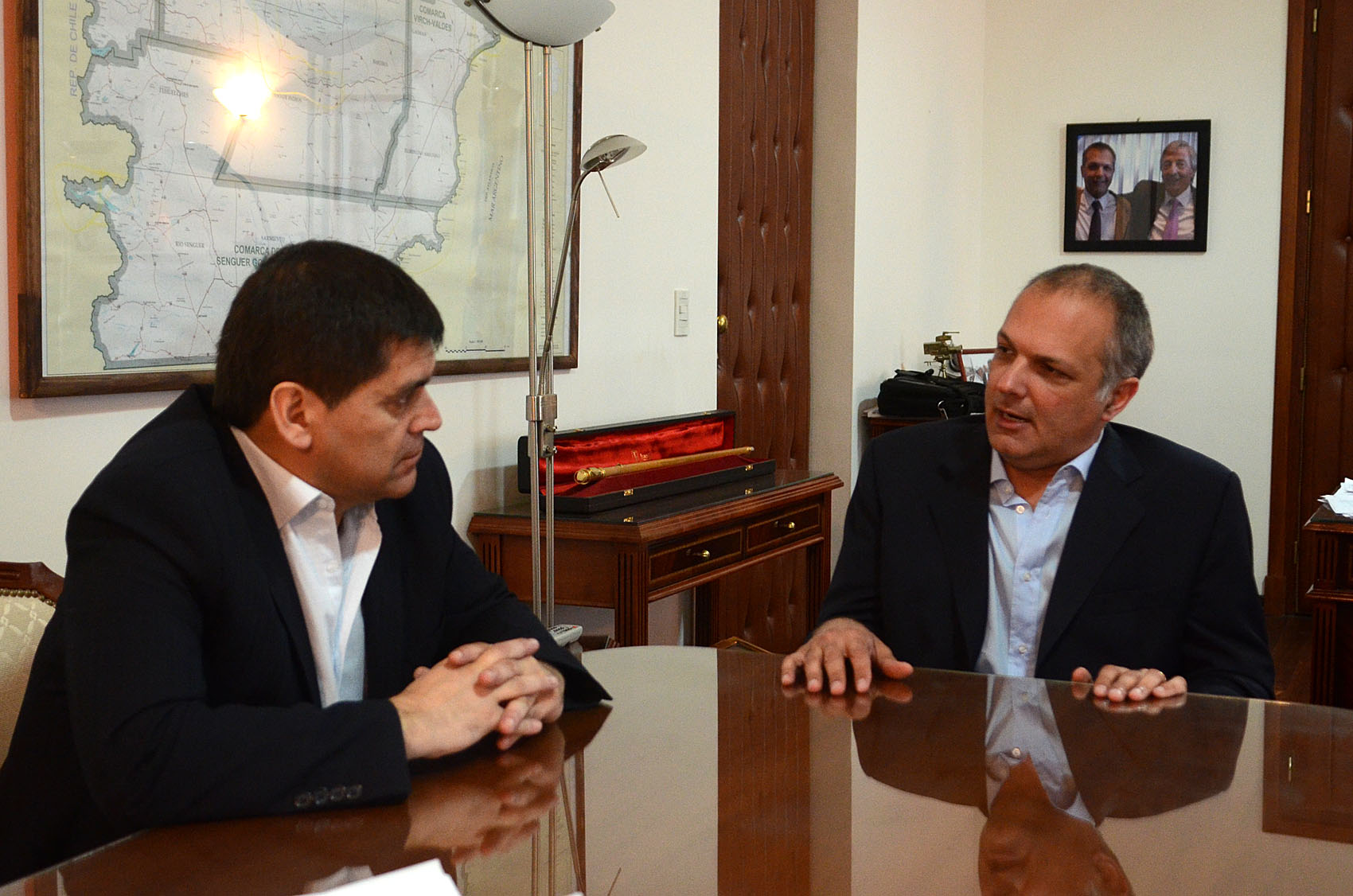 El Gobernador inició ronda de reuniones con intendentes