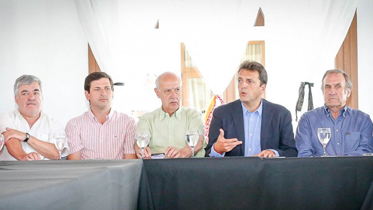 Massa lanzó la mesa nacional del Frente Renovador