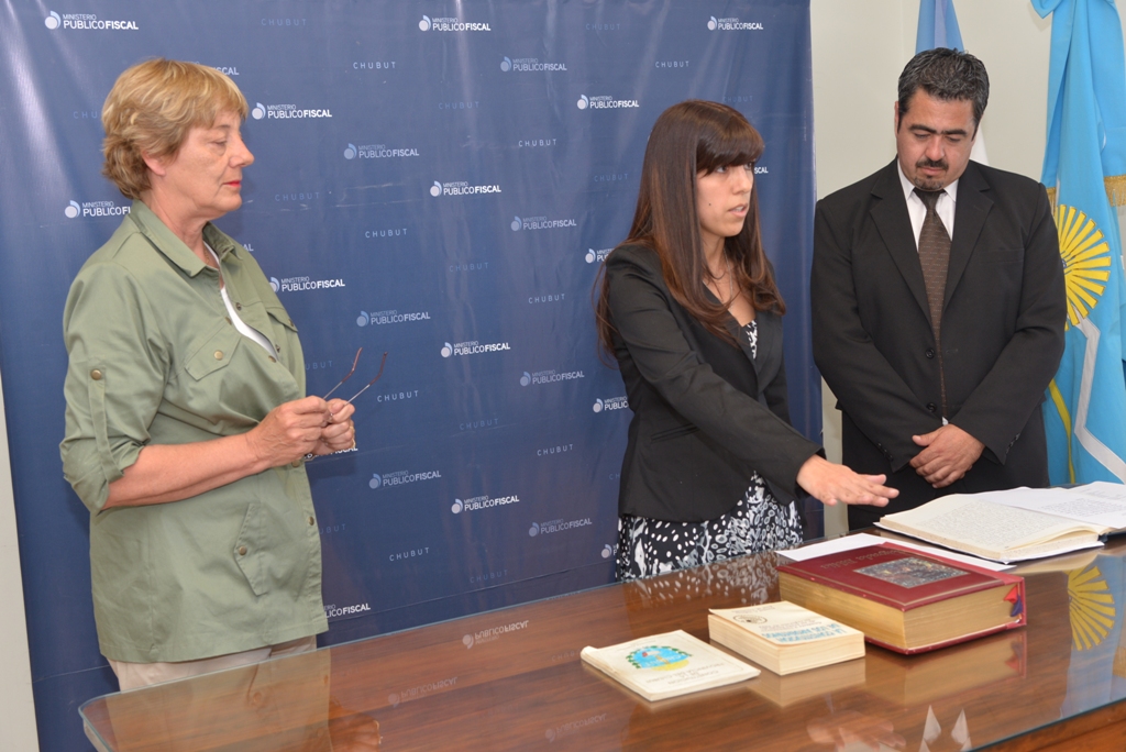 Juró una nueva funcionaria de Fiscalía, Inés Bartels