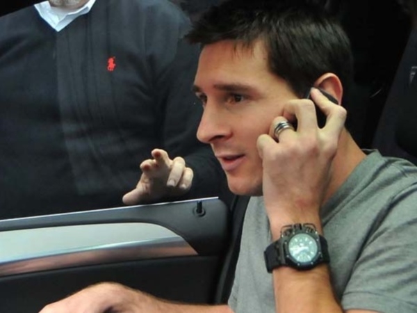 Messi se enojó con el vicepresidente del Barcelona