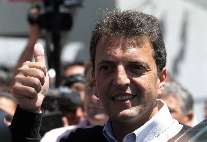 Massa encabeza el ranking de mejor imagen de los políticos