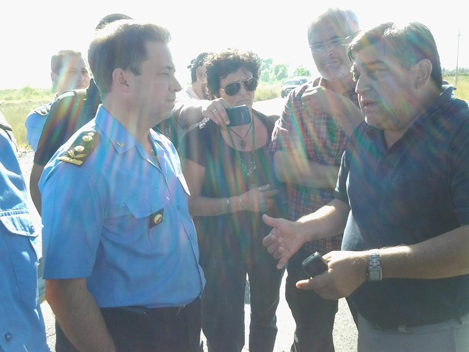 Touriñán: “El juez ordenó liberar la ruta”