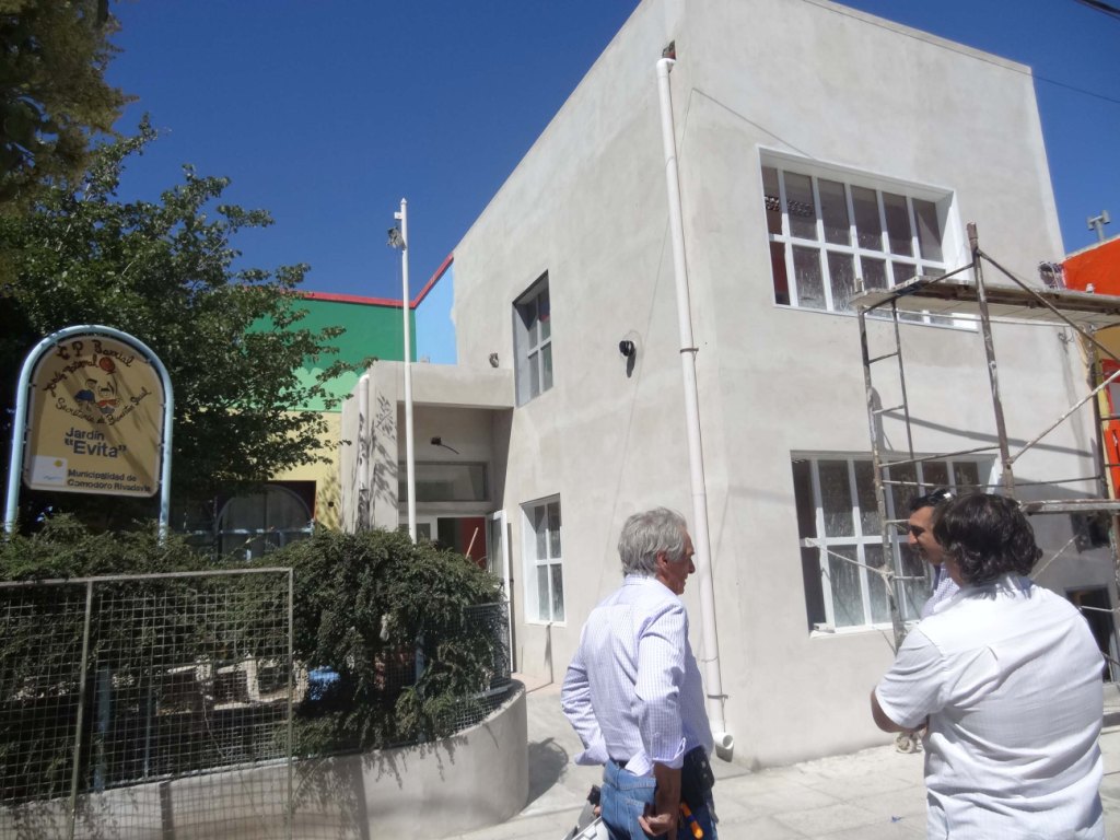 Avanzan las obras en el CPB ‘Evita’