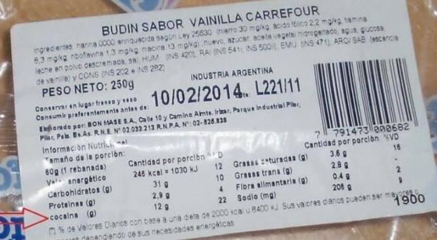 Explota en las redes sociales el «budín con cocaína»