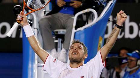 Wawrinka sorprendió a Nadal y se quedó con Australia