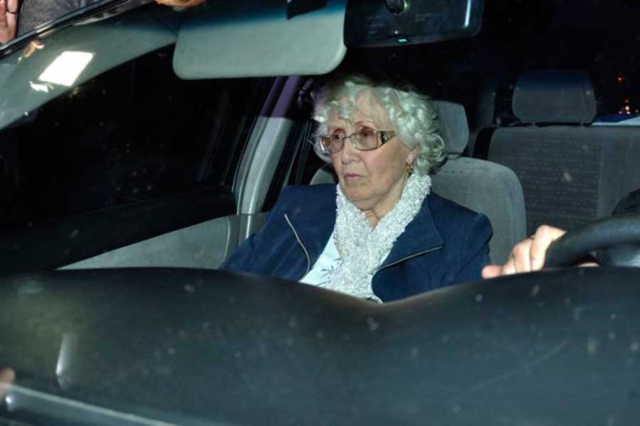 Cristina fue a un sanatorio para visitar a su madre