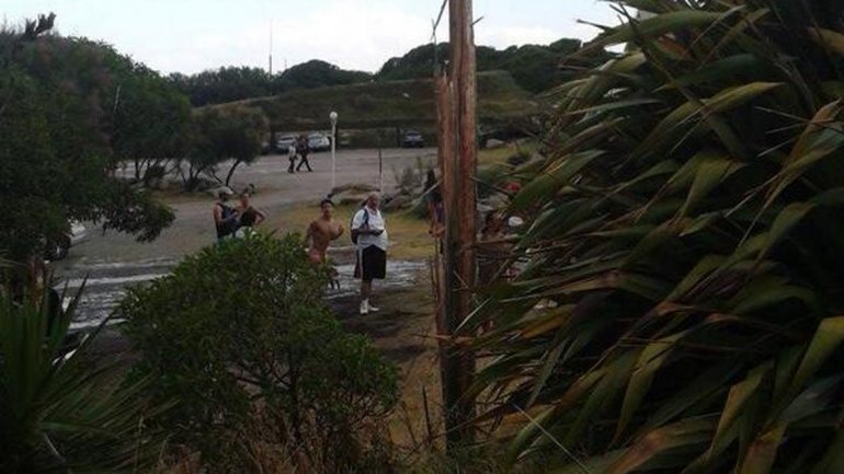 Siete heridos en Mar del Plata por caída de dos rayos