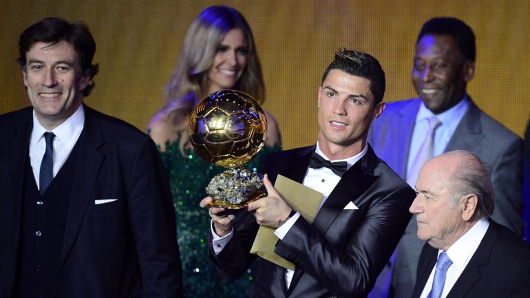 Cristiano Ronaldo ganó el Balón de Oro