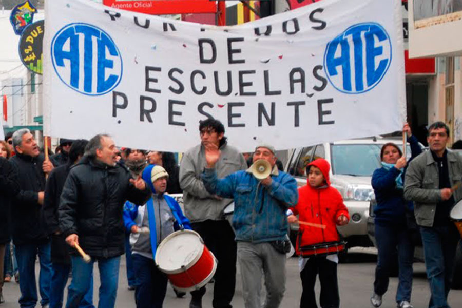 ATE dice que peligra el inicio del ciclo lectivo