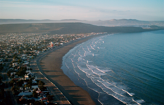El agua llegará cerca del mediodía a Rada Tilly