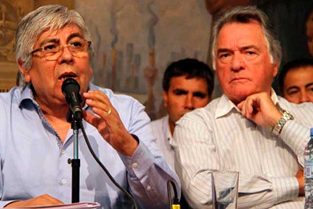 Moyano y Barrionuevo definen la fecha del paro nacional