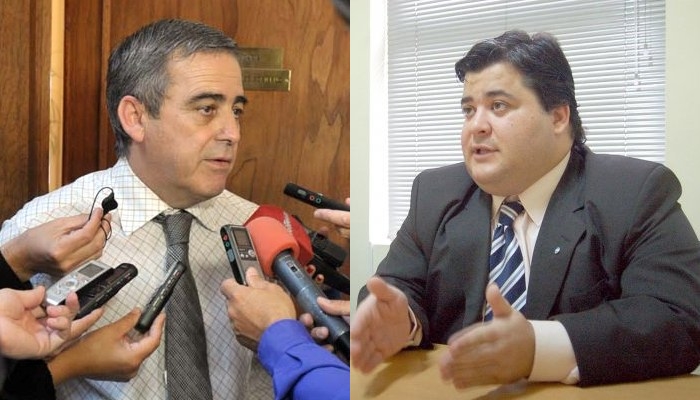 Fuerte cruce entre Pablo Das Neves y Javier Touriñán