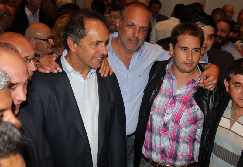 La CGT Ubaldini también acompañó a Scioli en Chubut