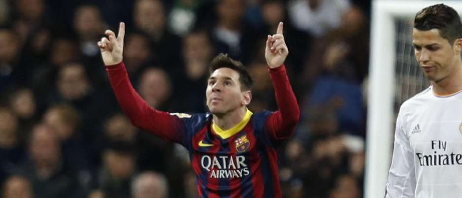 El Barça ganó el clásico con 3 de Messi en el Bernabéu