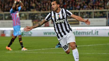 Tevez le dio otro triunfo a la Juve
