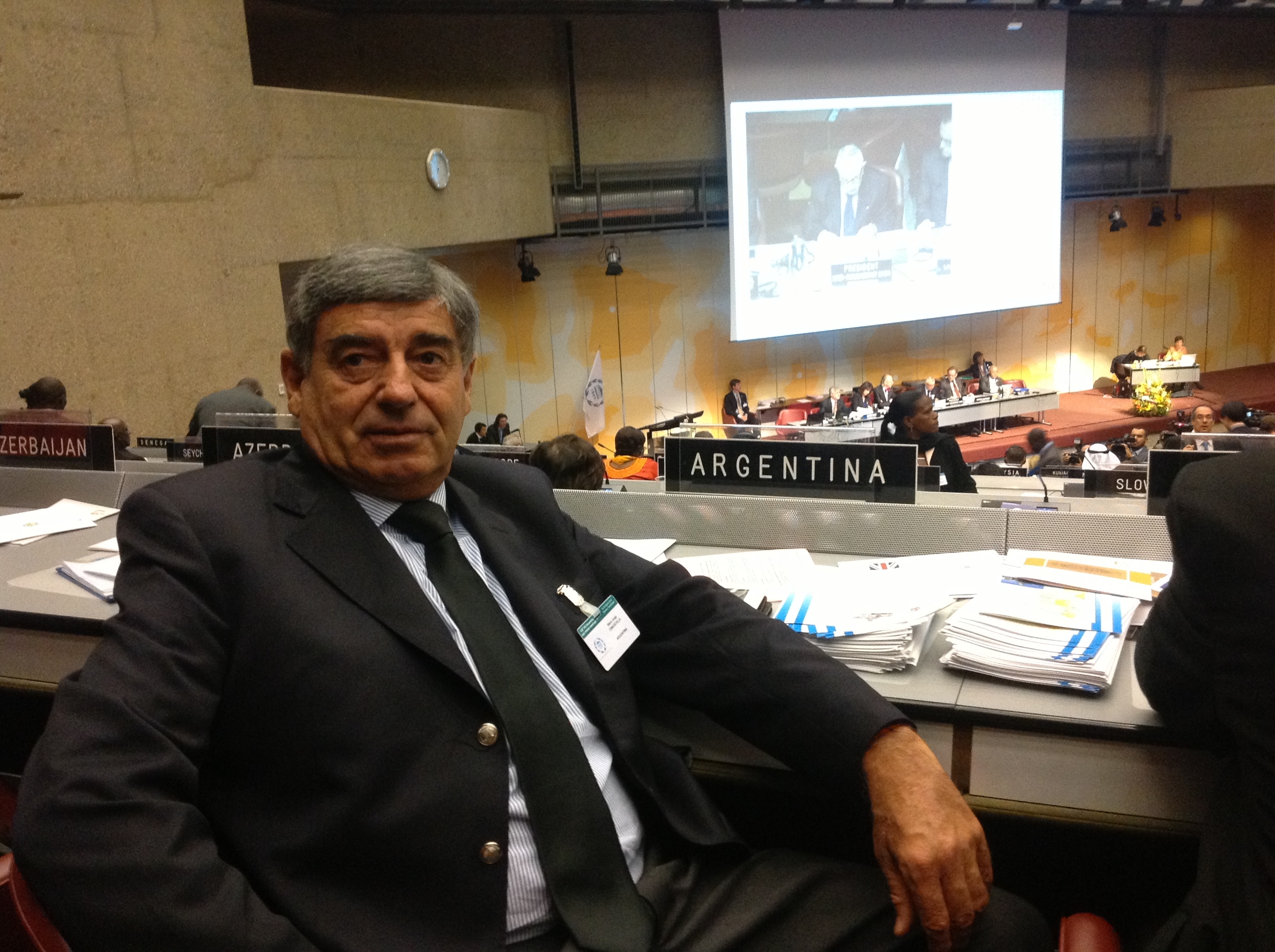 Cimadevilla en la Unión Interparlamentaria Mundial