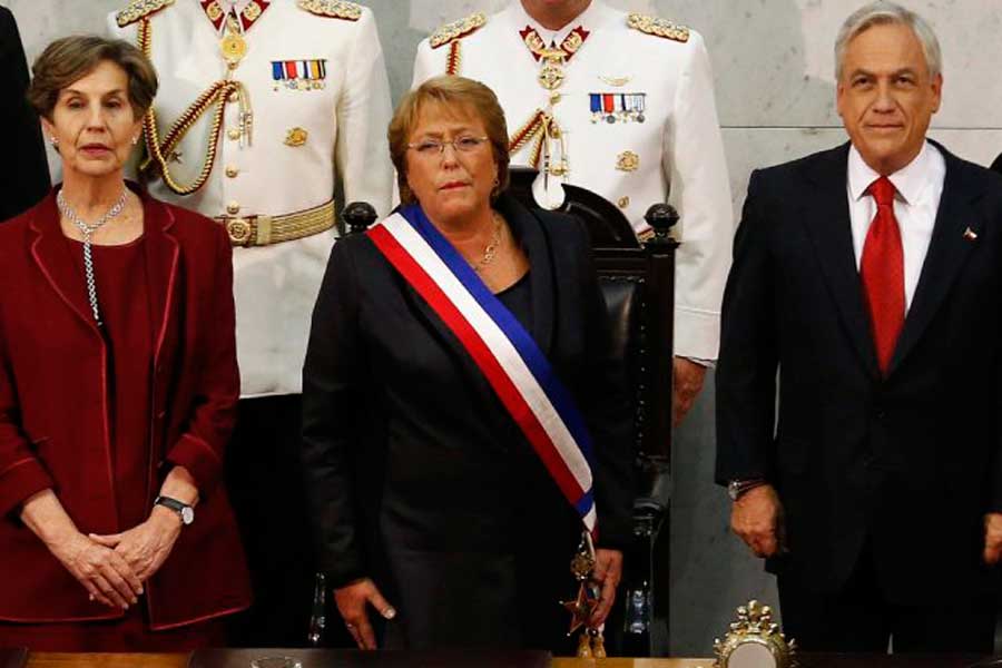 Bachelet asumió como presidente de Chile