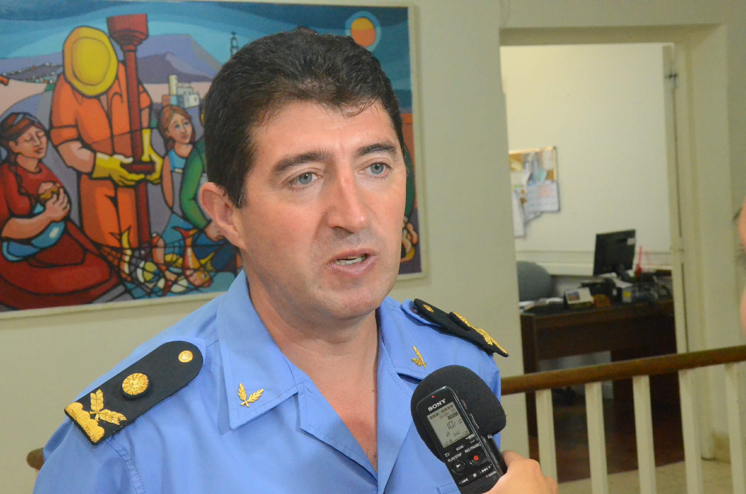 Ocho detenidos con armas de fuego en el Moure