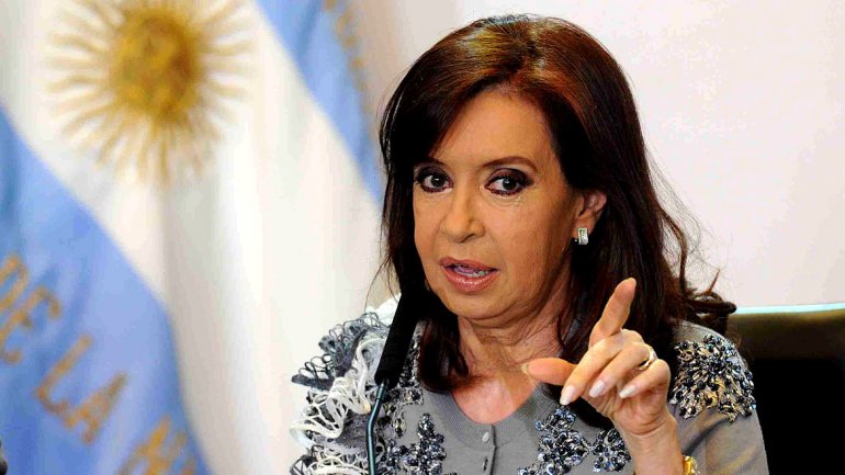La Presidente pidió poner fin a la violencia