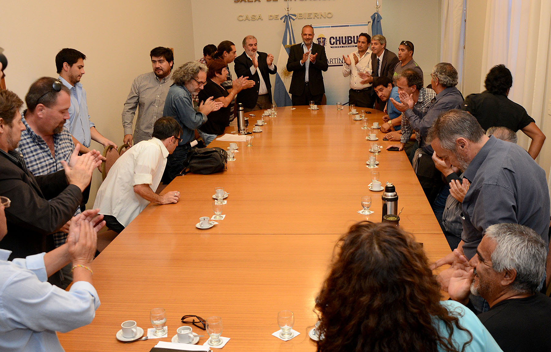 Gremialistas valoran el acuerdo con el gobierno
