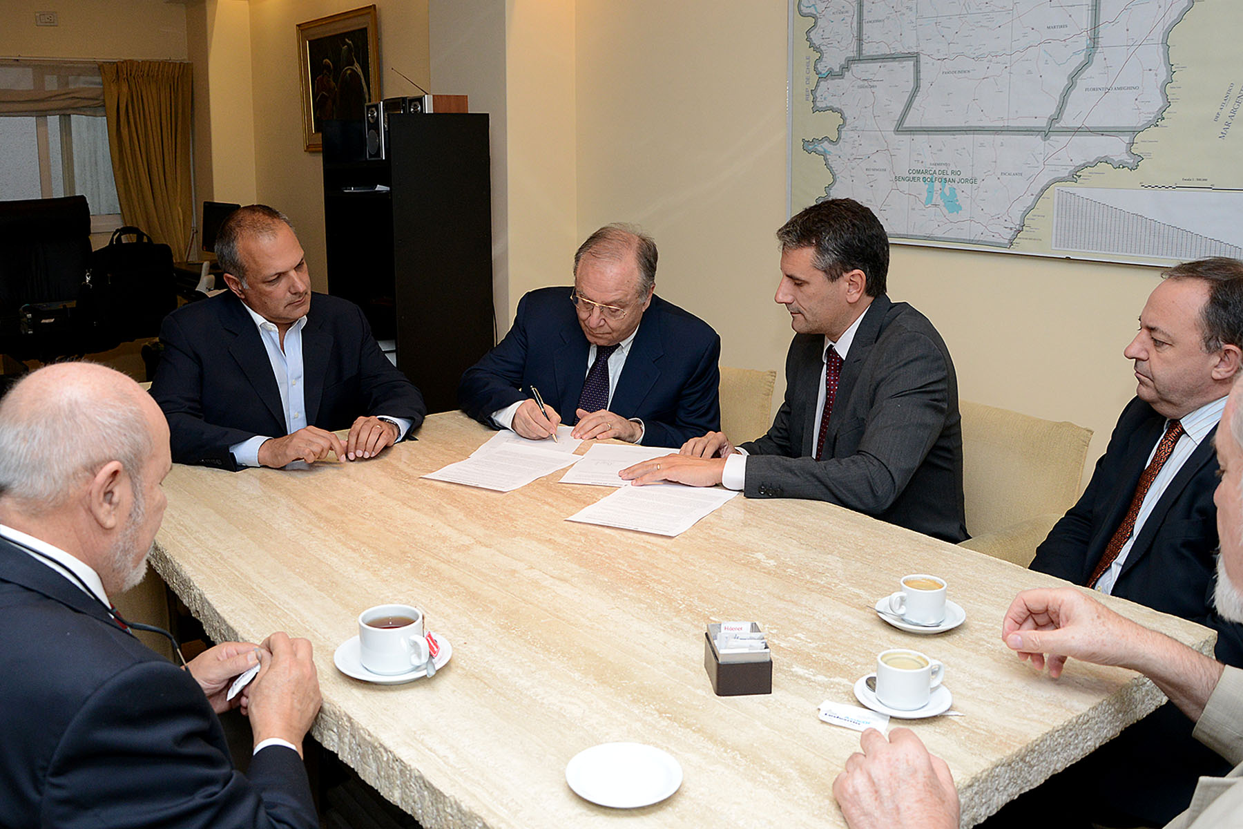 Empresarios italianos buscan invertir en Chubut