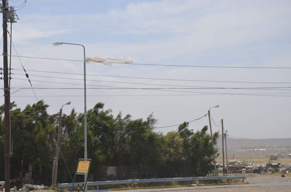 El viento preanunció un alerta meteorológico por la madrugada