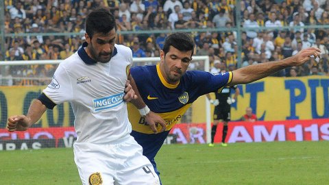 Boca perdió con Central 2 a 1