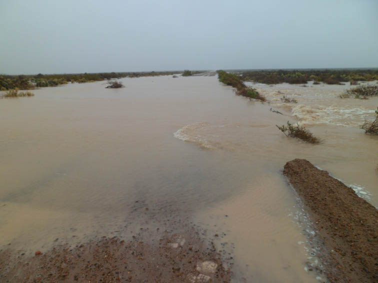 El temporal se cobró una víctima fatal en Telsen