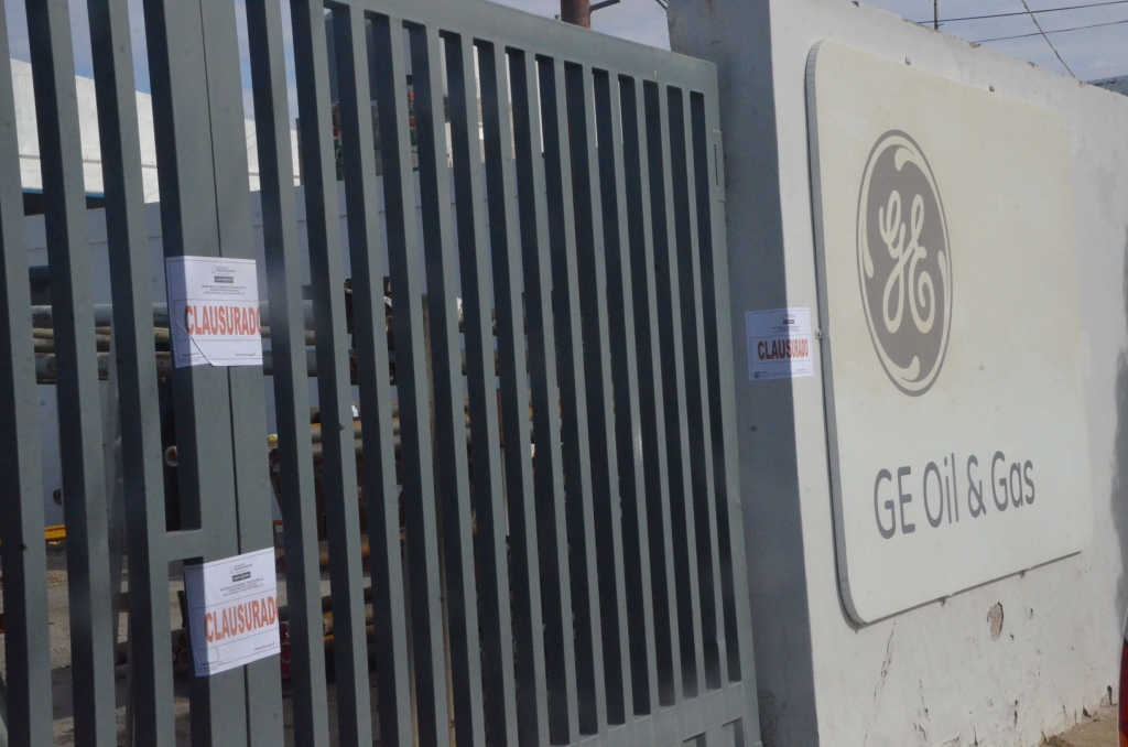 Clausuraron la empresa General Electric