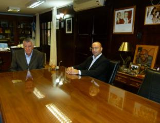 «Coné» Díaz se reunió con el gobernador de San Juan