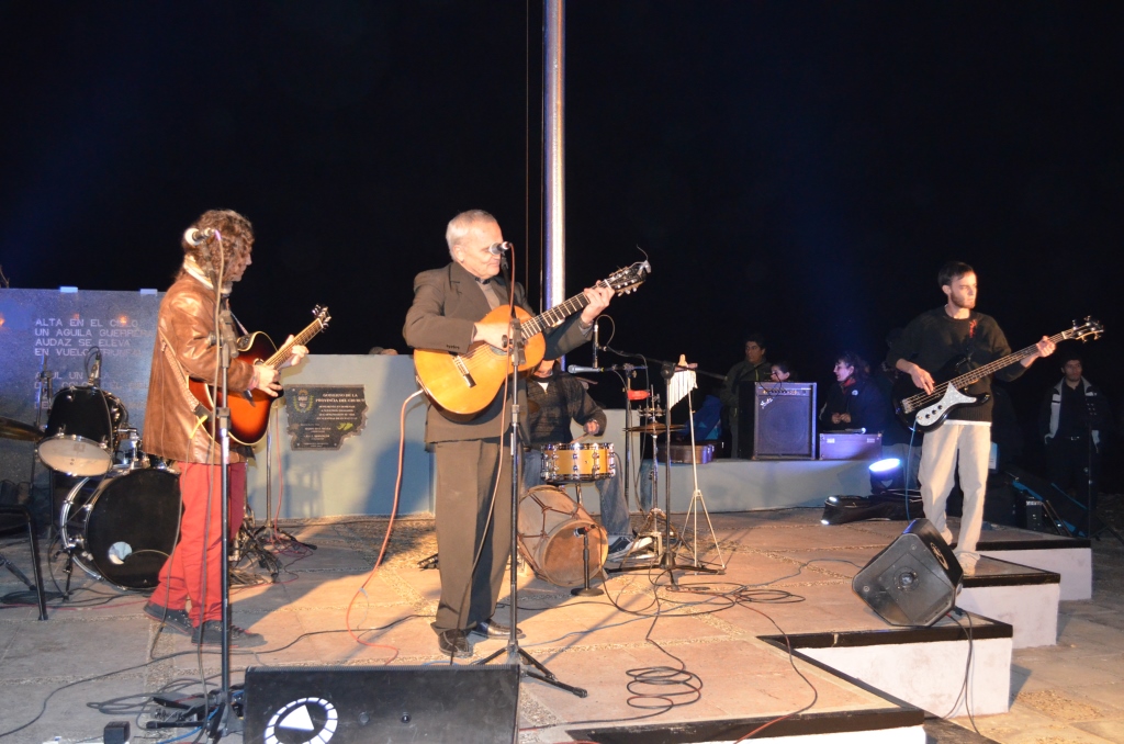Artistas locales participaron de la Guardia de las Estrellas
