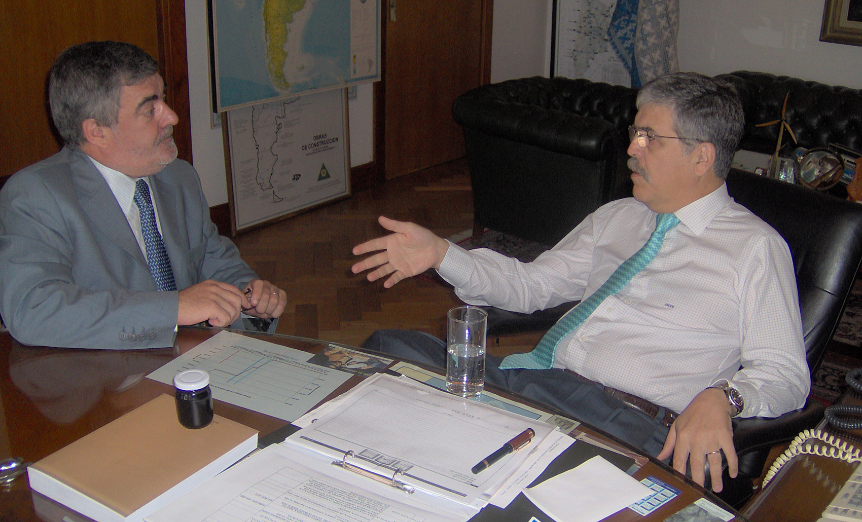 “Yo no firmé el contrato con PAE, fue Das Neves”